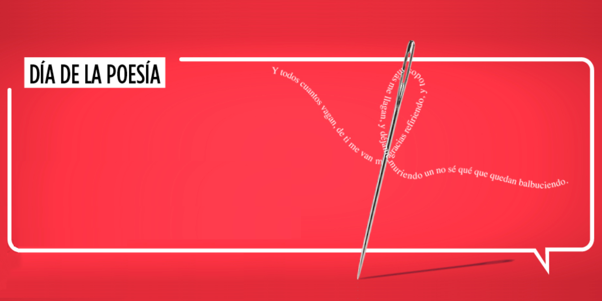 CELEBRAMOS EL DÍA DE LA POESÍA